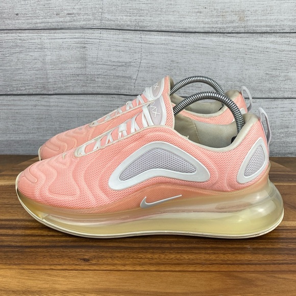 Nike Air Max 720 Bleached Coral Shoe AR9293-603 Women’s Sneaker Size 10 - Picture 1 of 12